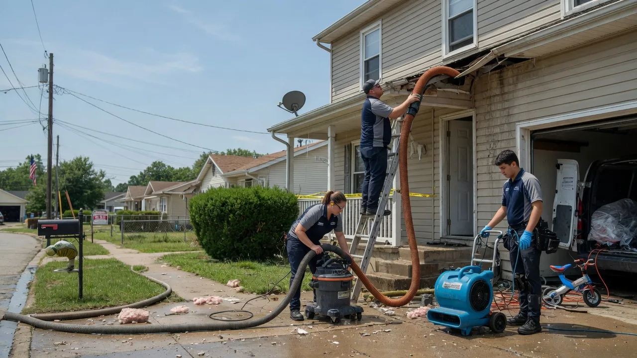 Water Damage Restoration in Julian, WV near me